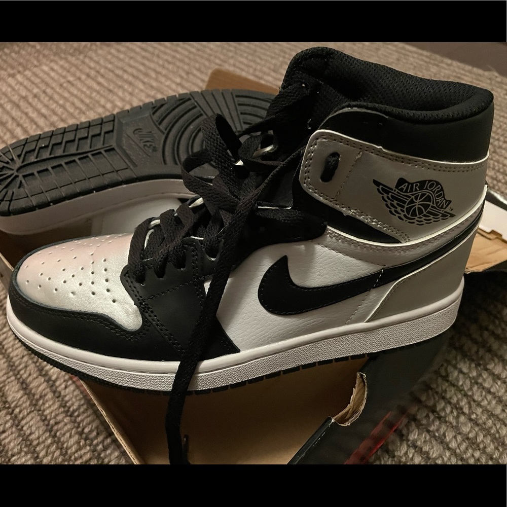 Nike Air Jordan Silver Toe 8M 9.5W